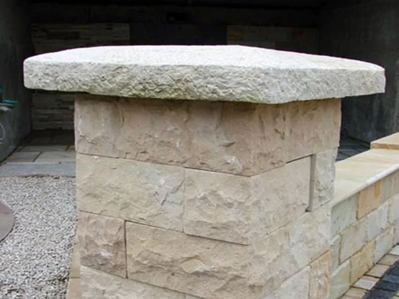 Natural Stone Pier Cap