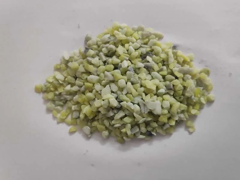 Lemon Crushed Stone Chips