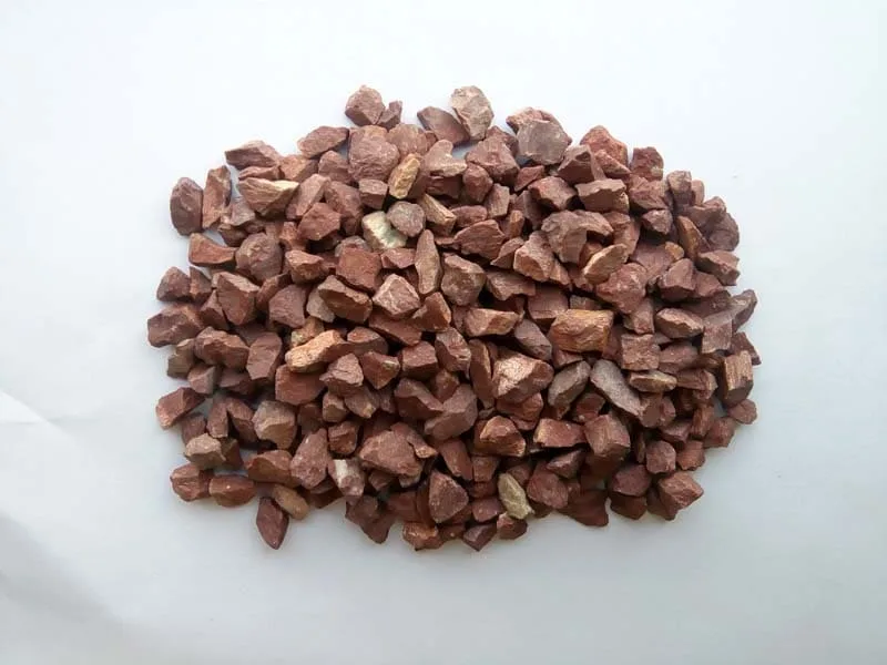 Red Crushed Stone Chips