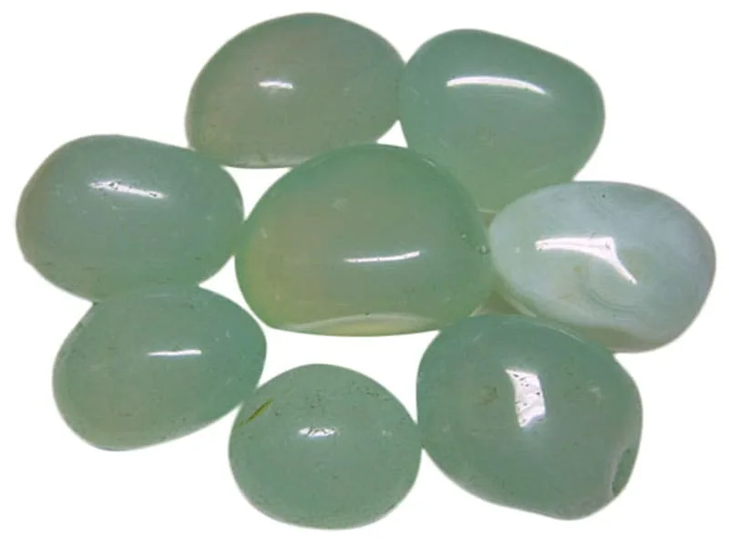 Aqua Onyx Polished Pebbles