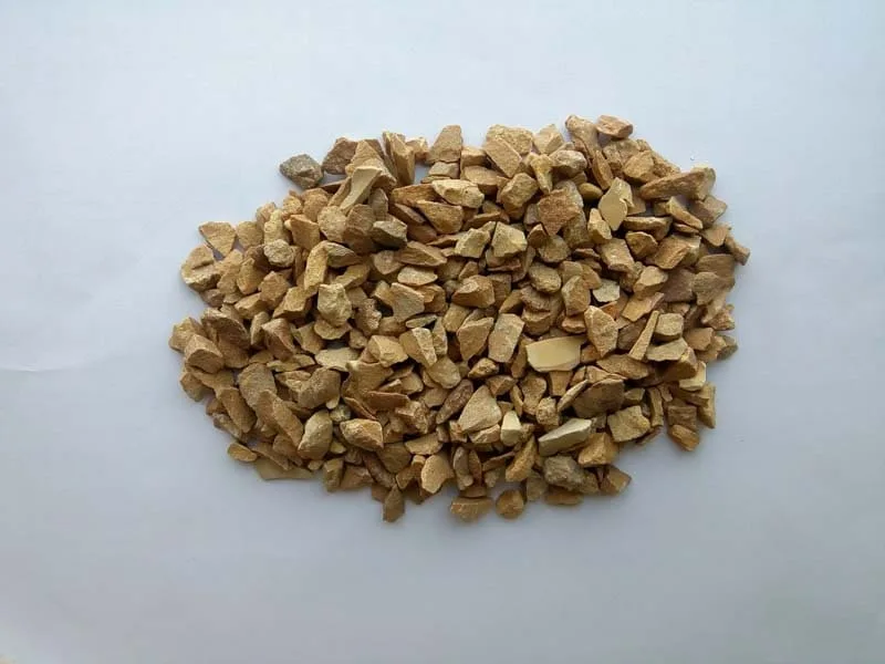 Yellow Crushed Stone Chips
