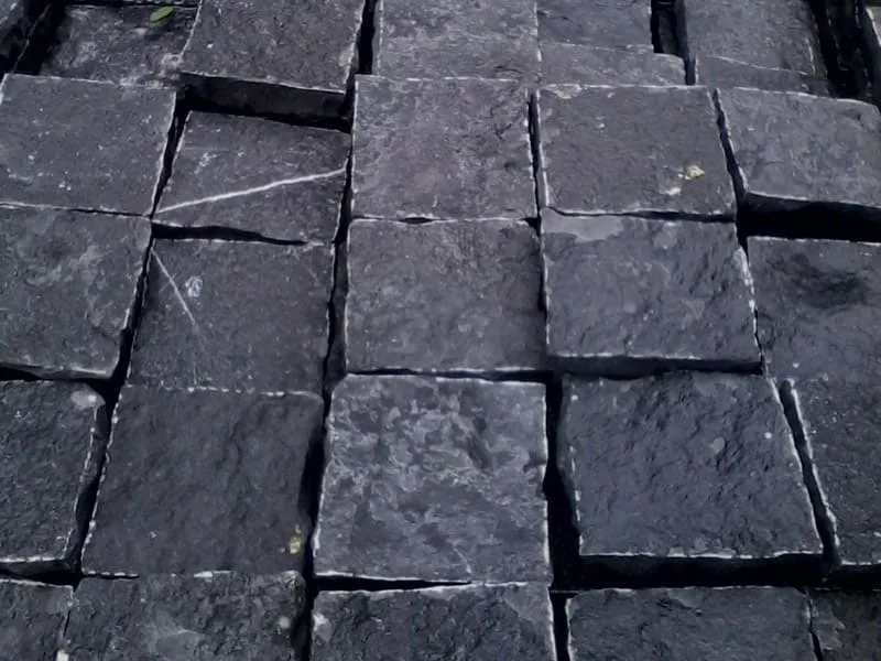 Black Limestone Cobbles