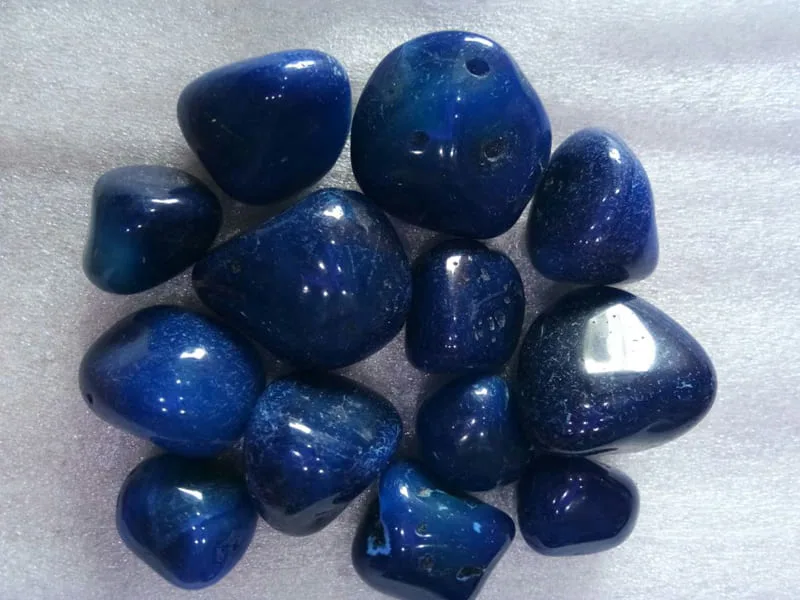 Blue Onyx Polished Pebbles