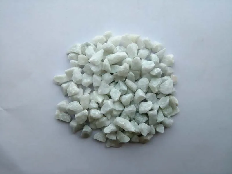 White Crushed Stone Chips